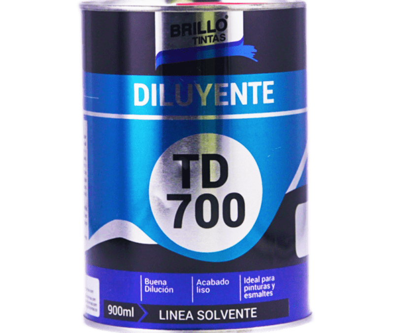 THINNER ACRILICO TD-700: Diluyente y Solvente que No Blanquea