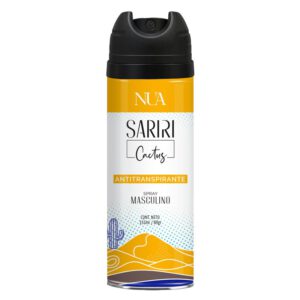 Antitranspirante - SARIRI CACTUS  spray masculino 155 ml.